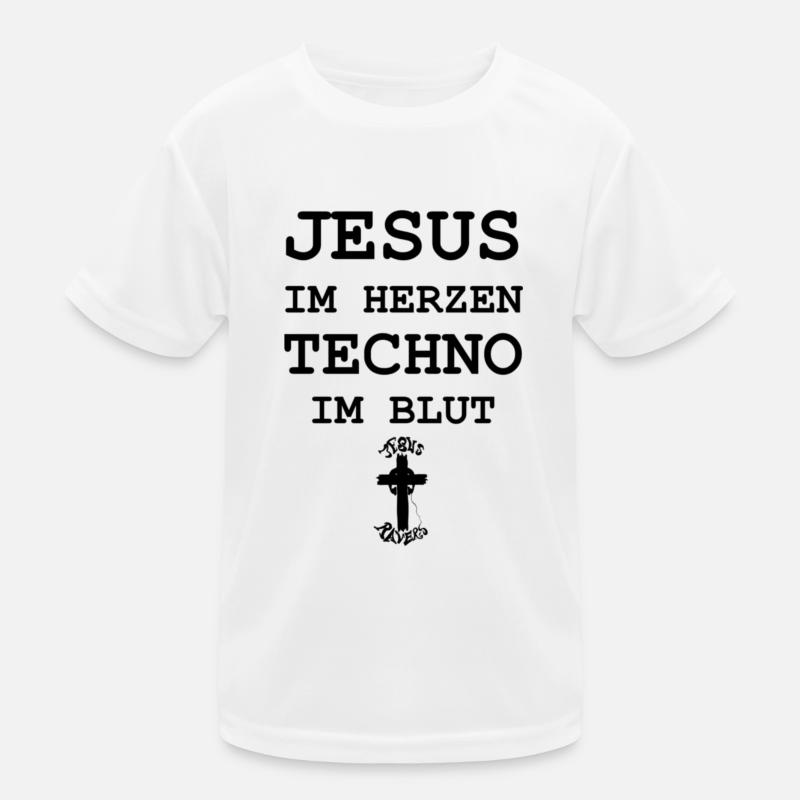 JesusImHerzen1 Kinder Funktions-T-Shirt