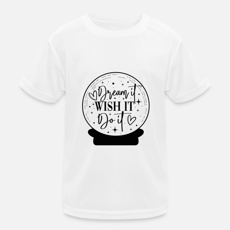 Rêvez-le T-shirt sport Enfant