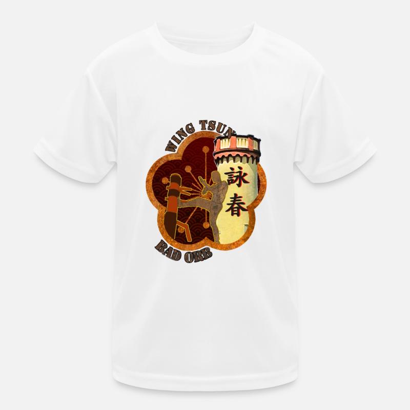 WingTsun WT-Schule Bad Orb - Design 3 Kinder Funktions-T-Shirt