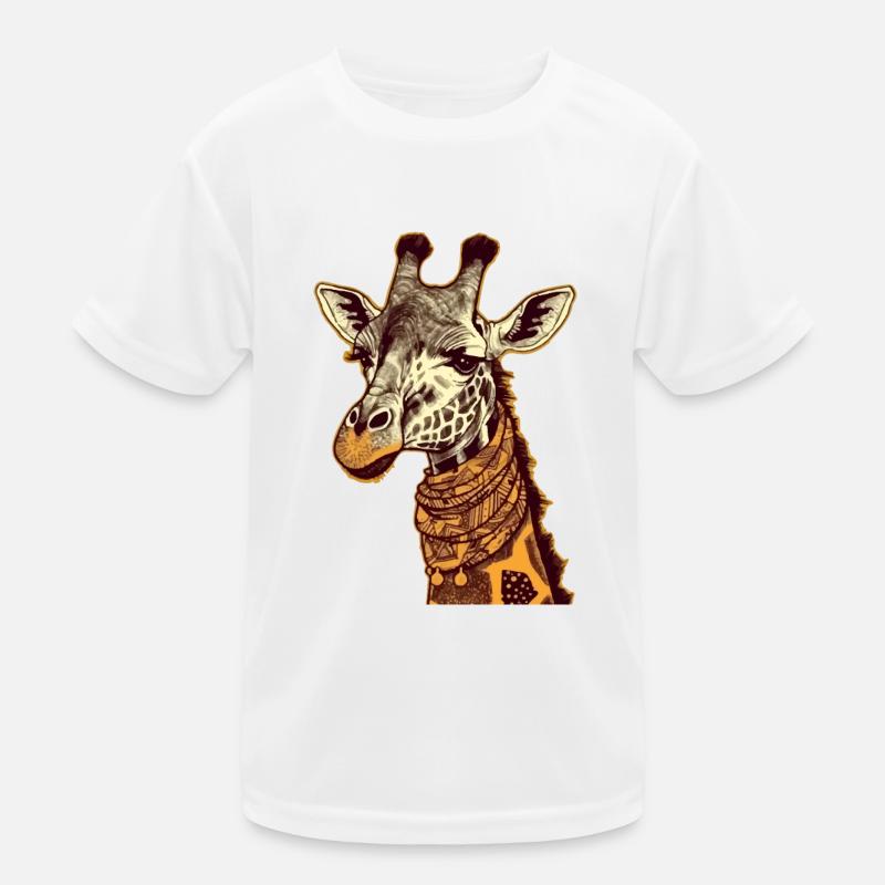 Lydia la girafe T-shirt sport Enfant