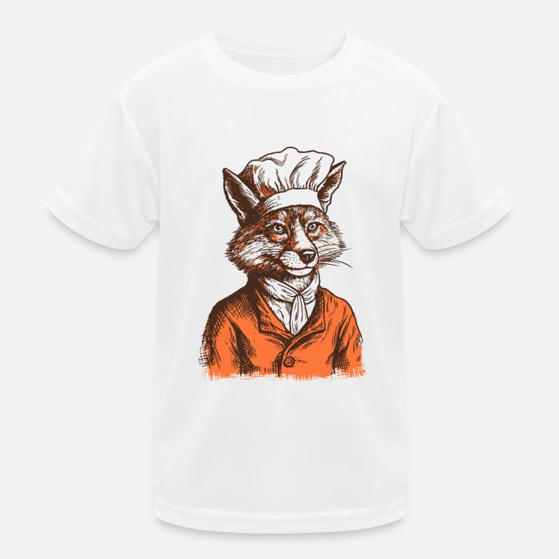 The Fox Chef Kids Functional T-Shirt