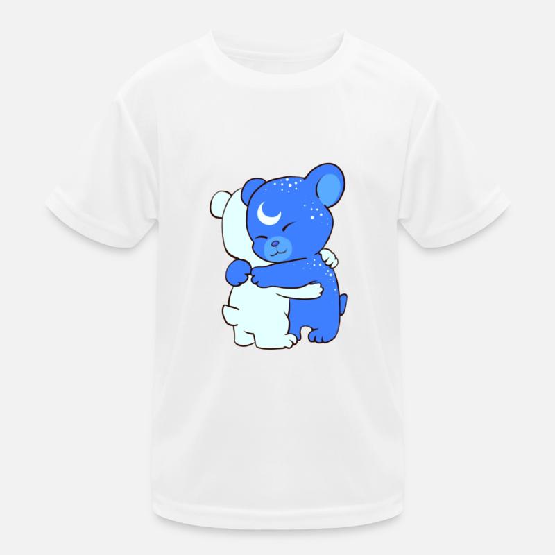 Freundlicher Bär Kinder Funktions-T-Shirt
