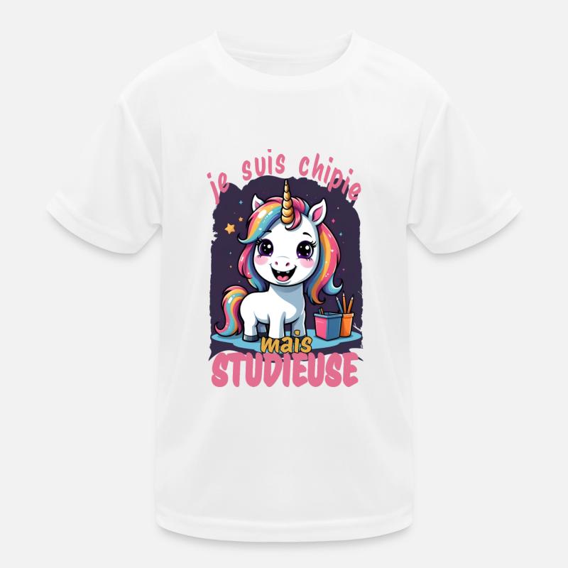 Ich bin ein fleißiger 4 Kinder Funktions-T-Shirt