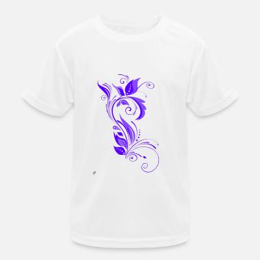 ornamento viola Maglietta sportiva per bambini