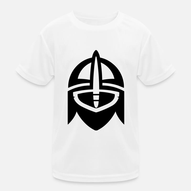 Wikingerhelm Krieger Kinder Funktions-T-Shirt