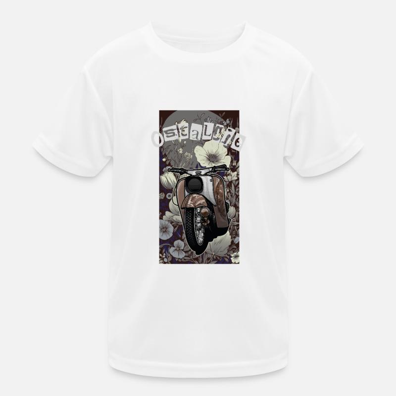 Schwalbe Tuning (brown / rust) // Illustration Kids Functional T-Shirt