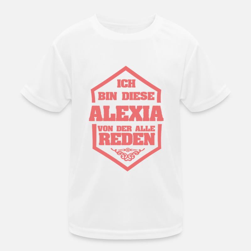 Alexia as a nickname Kids Functional T-Shirt