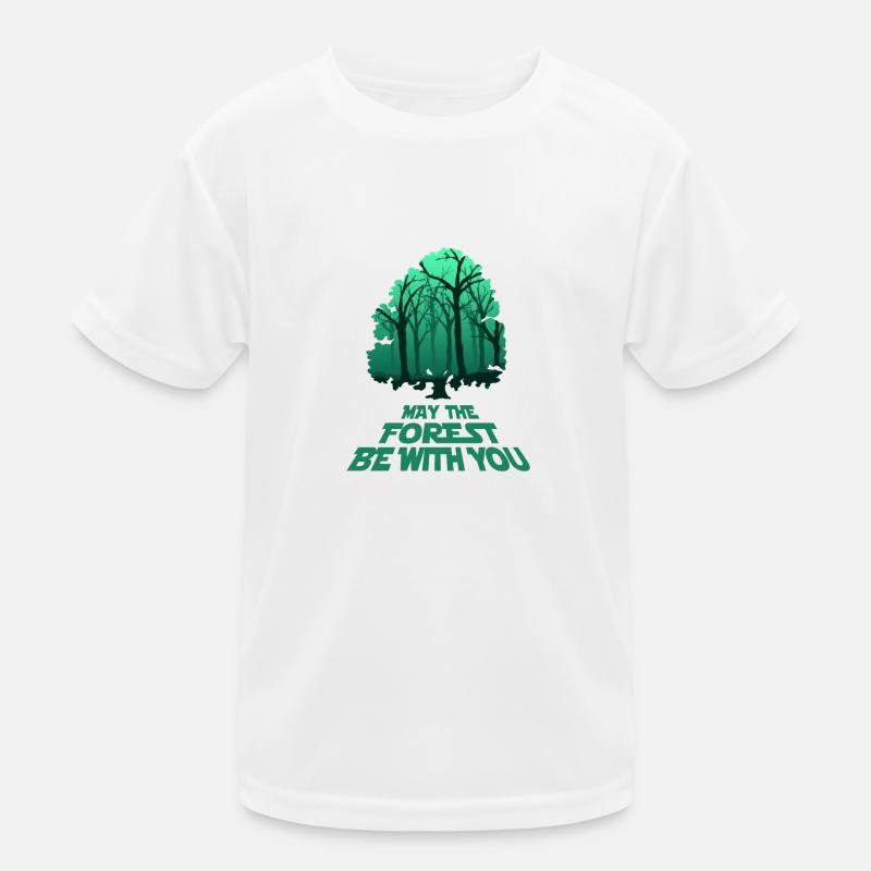 La forêt peut être avec vous - Conception T-shirt sport Enfant