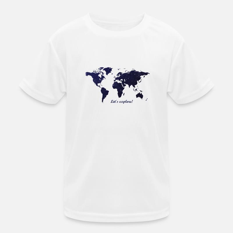 Welt Kinder Funktions-T-Shirt