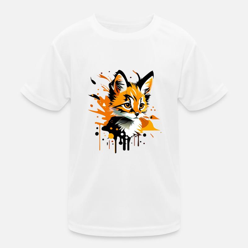 Kätzchen, Katze Kinder Funktions-T-Shirt