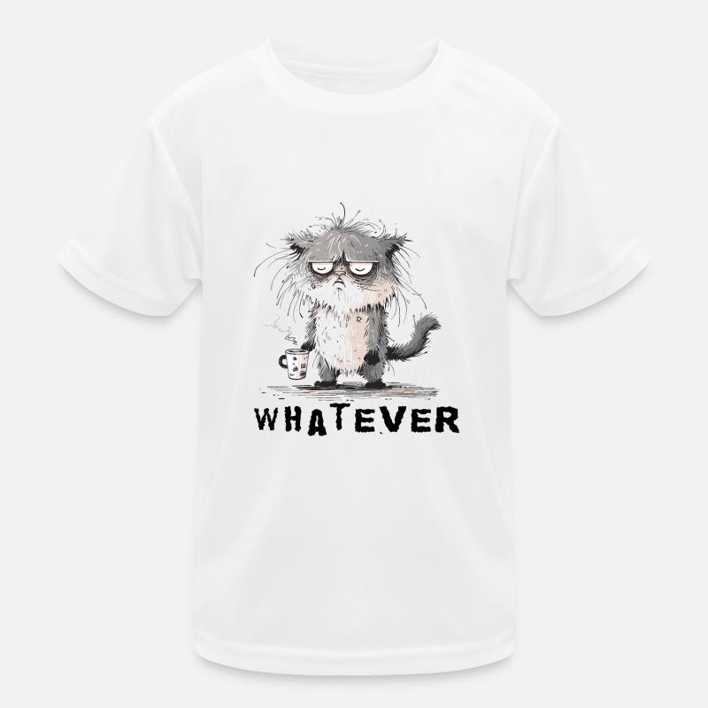 Chat grincheux T-shirt sport Enfant