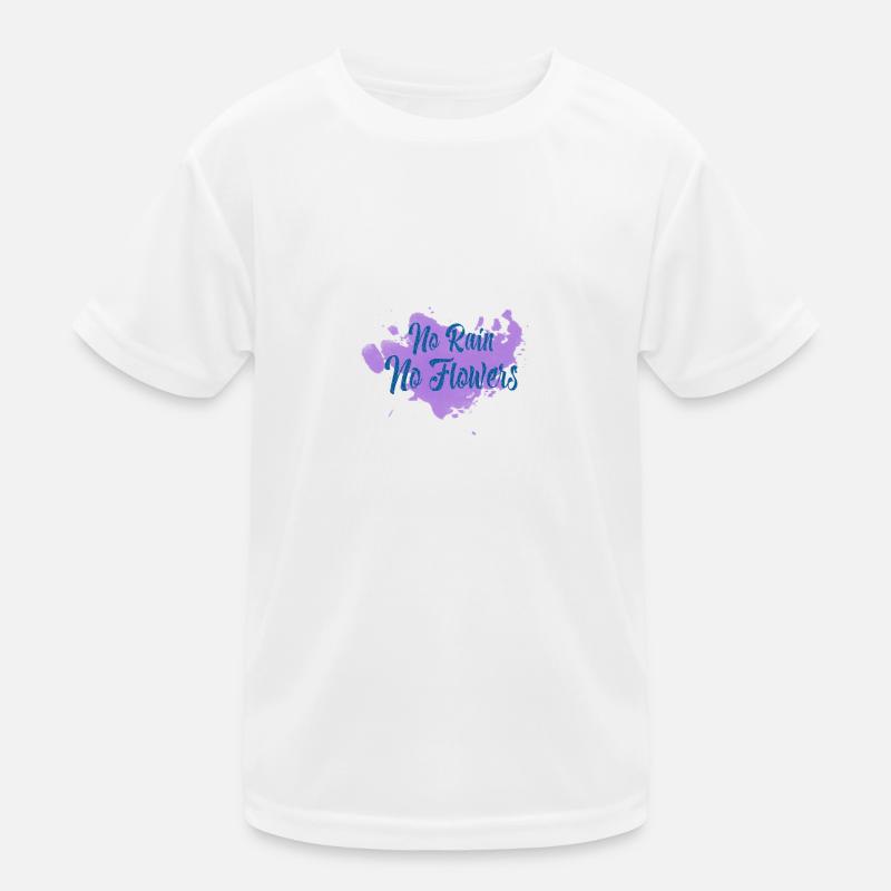 Pas de pluie Pas de fleurs T-shirt sport Enfant