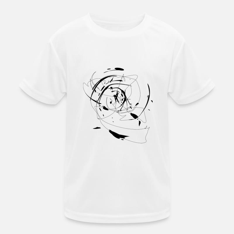 Art - lignes et taches de couleur T-shirt sport Enfant