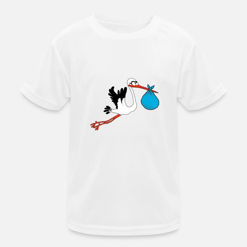 Storch Kinder Funktions-T-Shirt