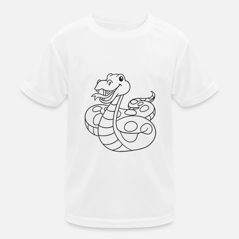 Snake, Snakes, Gift, Gift idea Kids Functional T-Shirt