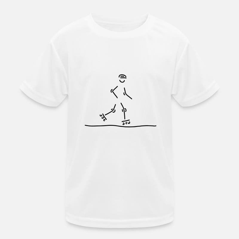 inline-skater Kinder Funktions-T-Shirt