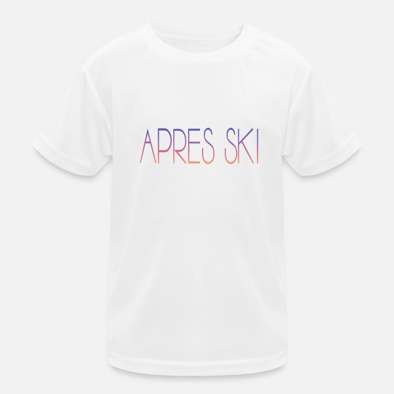 Apres Ski Kinder Funktions-T-Shirt