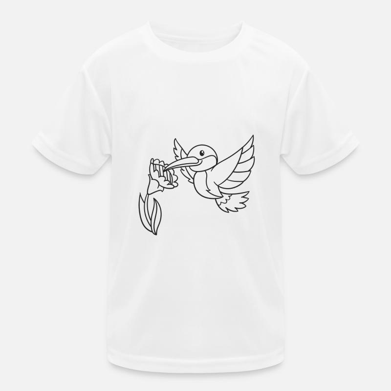 Kolibri, Vogel, Geschenk, Geschenkidee Kinder Funktions-T-Shirt
