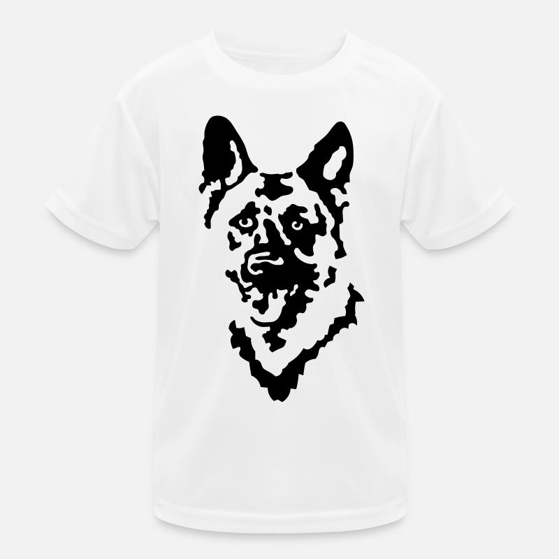 chien de berger T-shirt sport Enfant