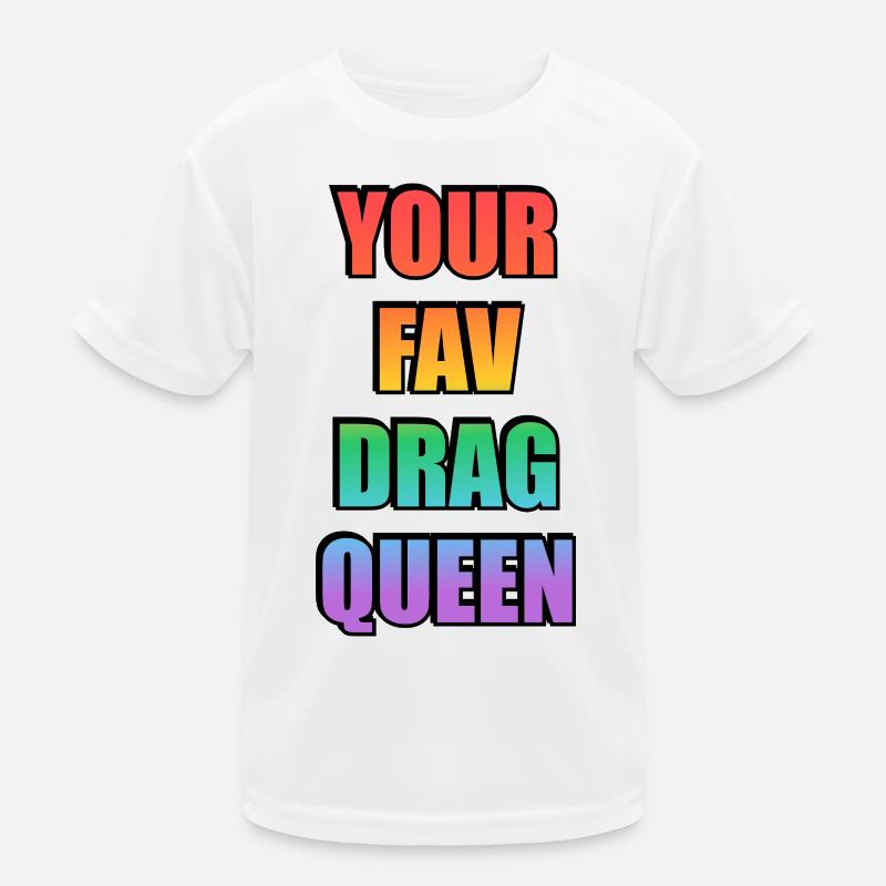 Dein Lieblings-Drag-Queen-Gradient Kinder Funktions-T-Shirt