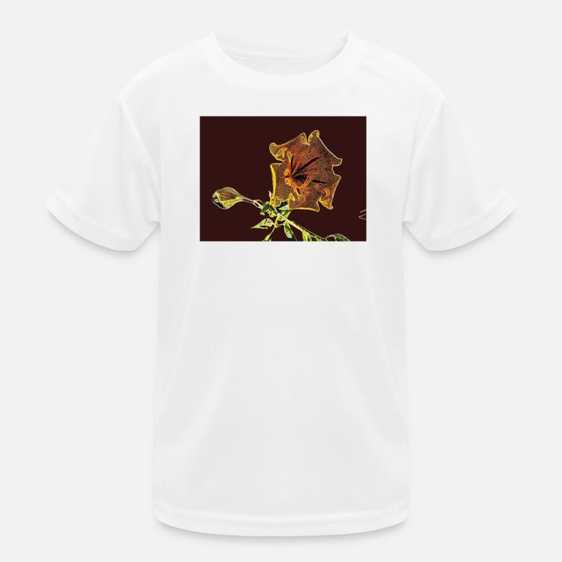 Solandra - Kids Functional T-Shirt - white
