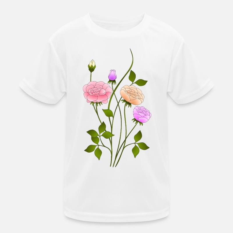 Fleur T-shirt sport Enfant