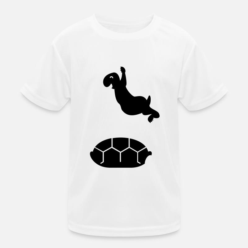 Frühlings Schildkröte / spring turtle (1c) Kids Functional T-Shirt
