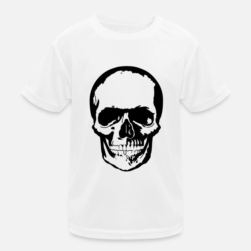 Skull Totenkopf Kinder Funktions-T-Shirt