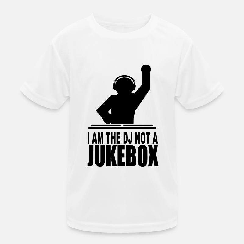 i am the dj not a jukebox Kinder Funktions-T-Shirt