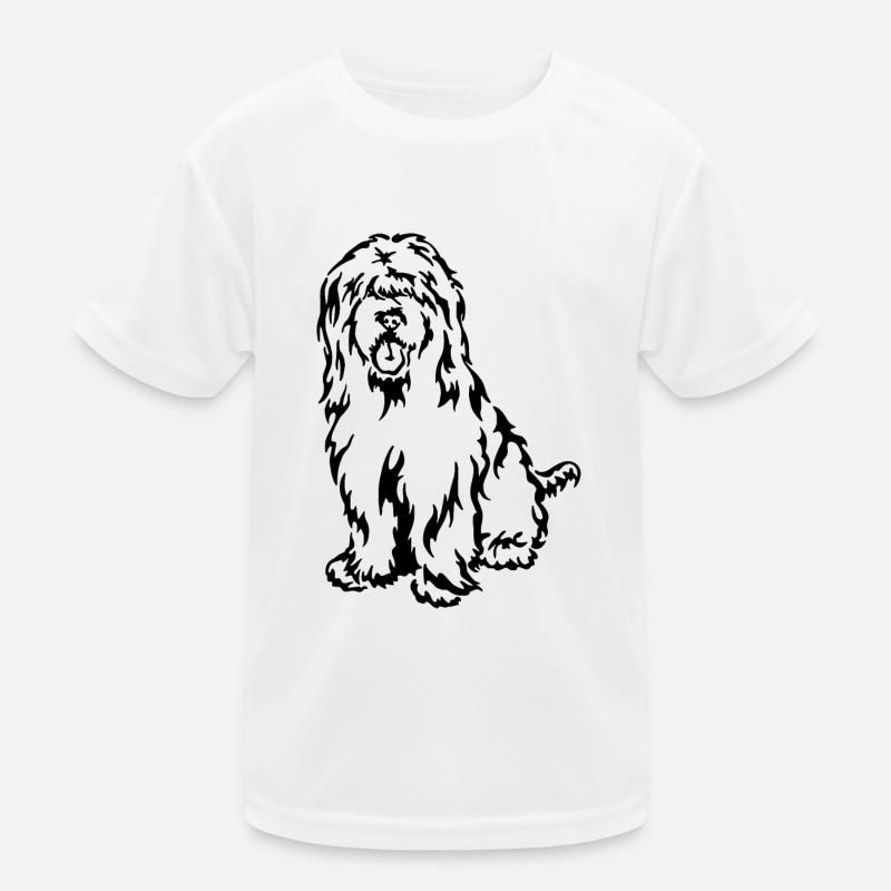 Briard Kinder Funktions-T-Shirt