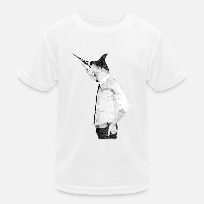 fischkopf Kinder Funktions-T-Shirt
