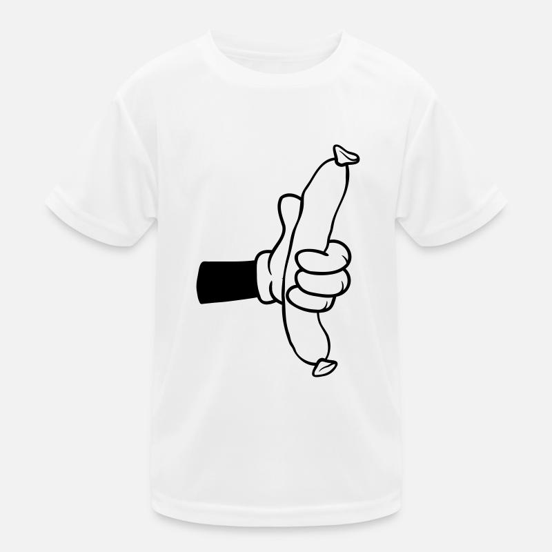 Saucisse Comic Hand BBQ T-shirt sport Enfant