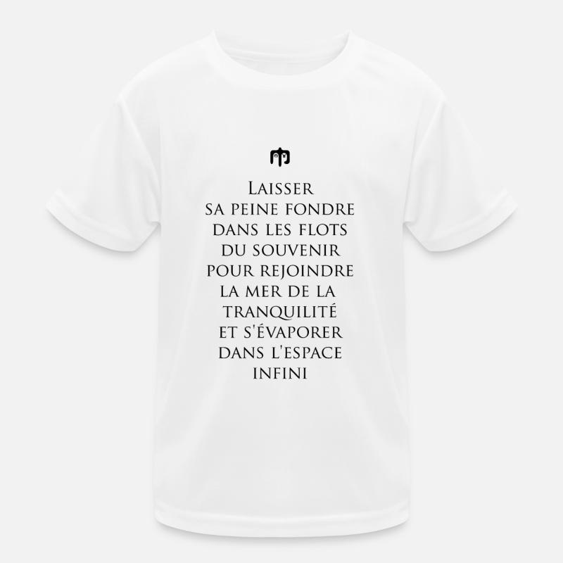 tranquilite T-shirt sport Enfant