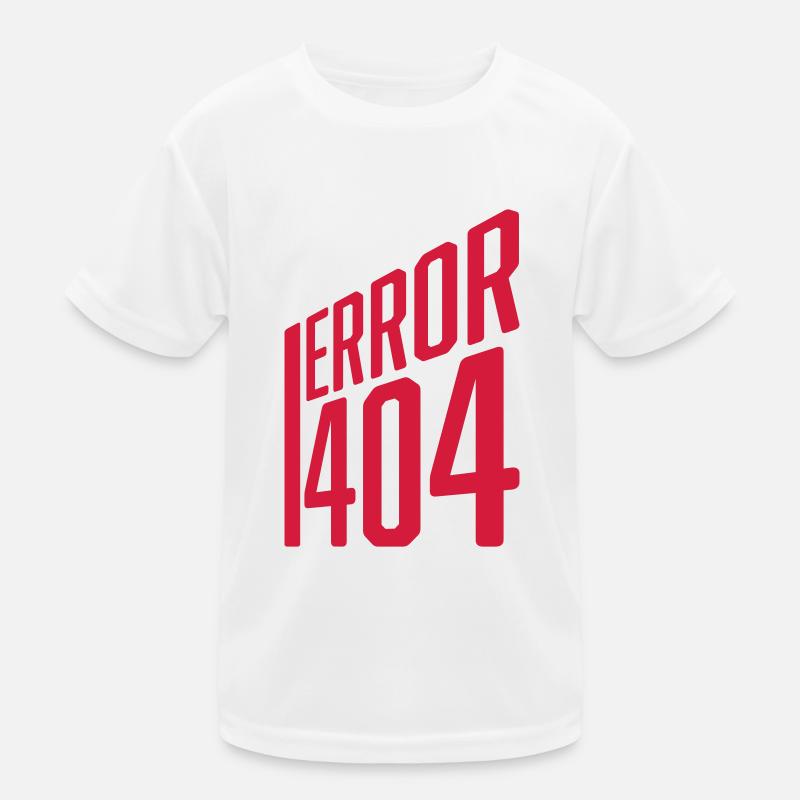 Code Error Error 404 Kids Functional T-Shirt
