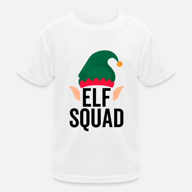 Escouade elfe T-shirt sport Enfant