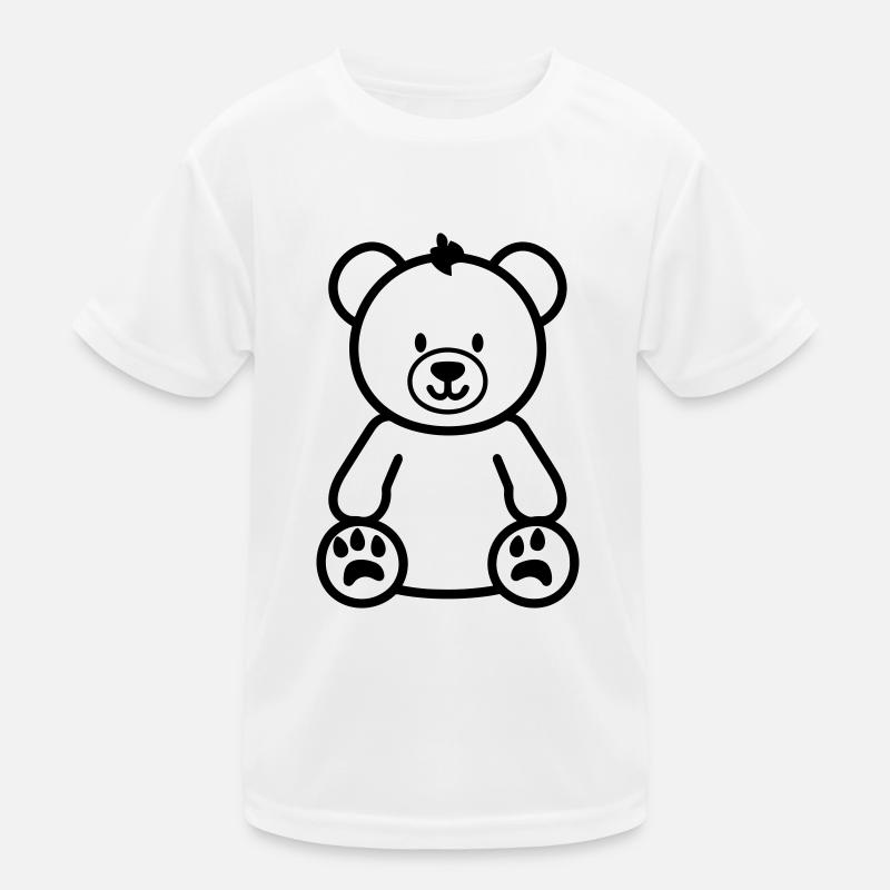 Ours en peluche T-shirt sport Enfant