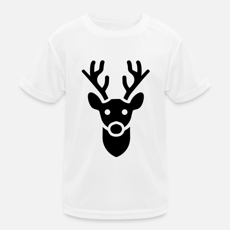 Rentier Kinder Funktions-T-Shirt