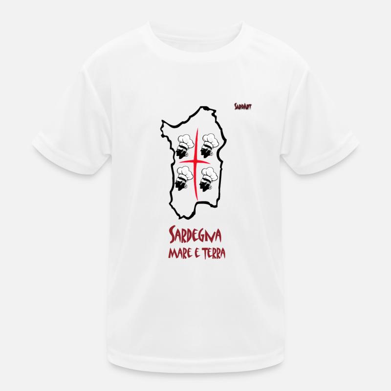 Sardegna - Mare e Terra Kids Functional T-Shirt