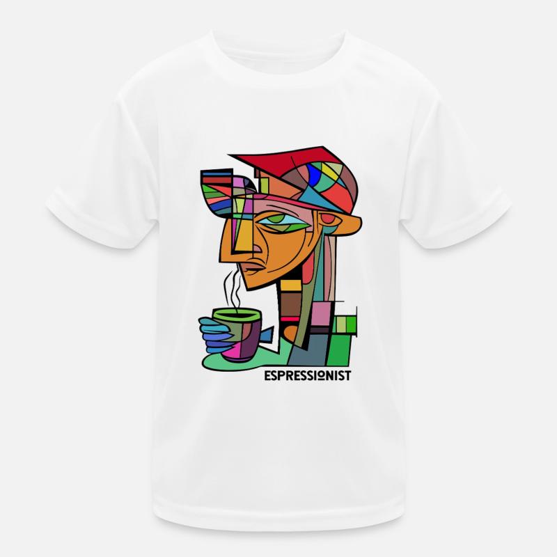 Espressionist - Espresso - Coffee Drink Kids Functional T-Shirt
