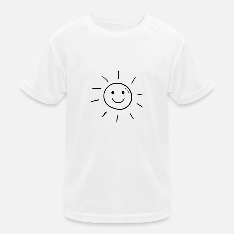 Sonne Kinder Funktions-T-Shirt