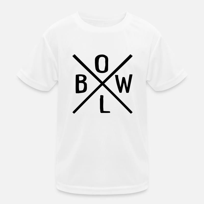 bowling Kids Functional T-Shirt