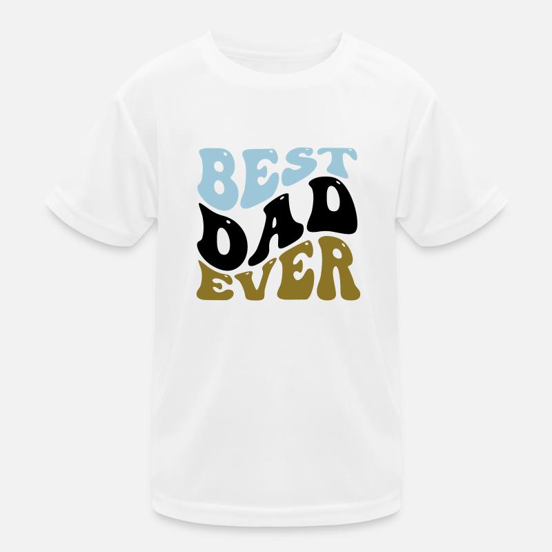 BESTER VATI ALLER ZEITEN PAPI MOTIV SHIRT GESCHENK Kinder Funktions-T-Shirt