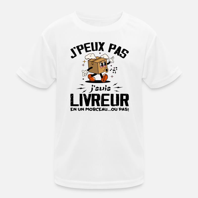 I can't I'm a delivery guy Kids Functional T-Shirt