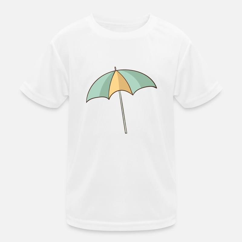 parasol - Kids Functional T-Shirt - white