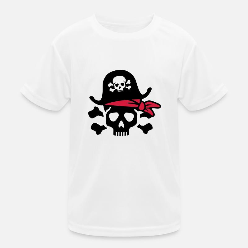 Pirat Kinder Funktions-T-Shirt