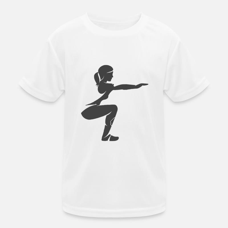Women Squads Squat Kids Functional T-Shirt
