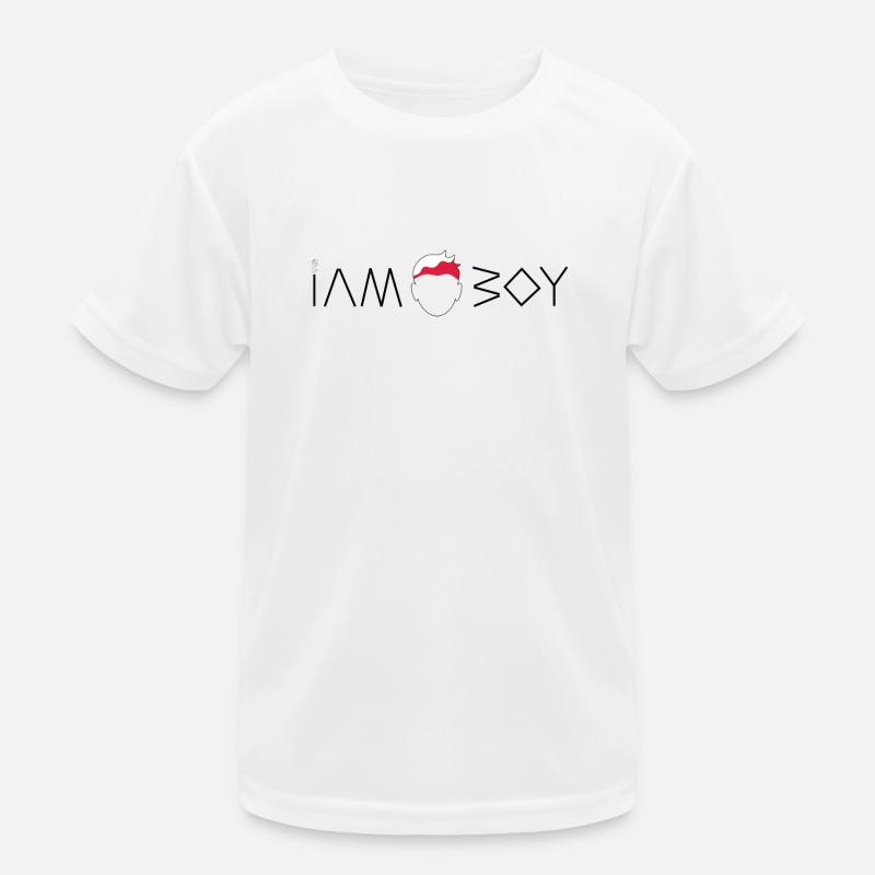 Ich bin ein polnischer Junge Kinder Funktions-T-Shirt