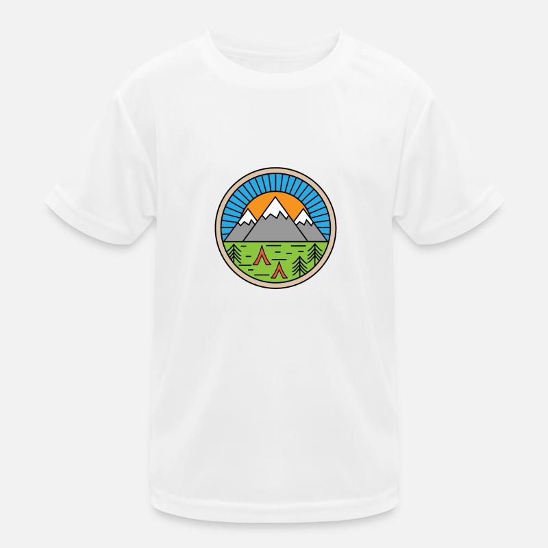 camping Kids Functional T-Shirt