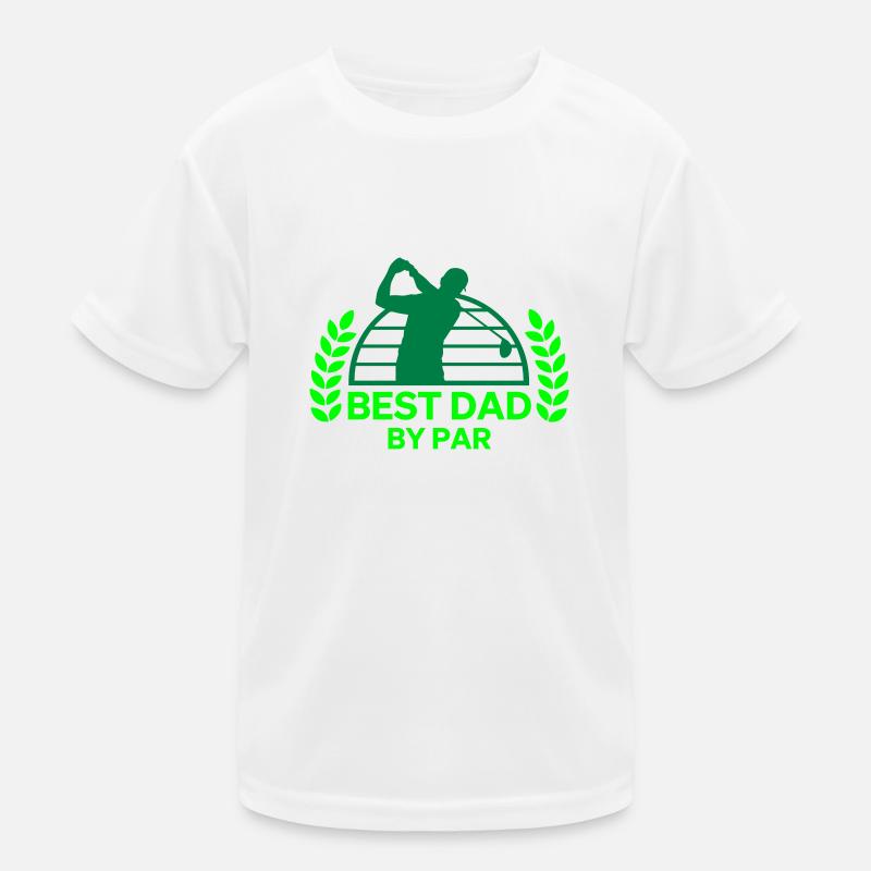 BESTER PAPI PAR GOLF GOLFER SPRUCH MOTIVE GESCHENK Kinder Funktions-T-Shirt