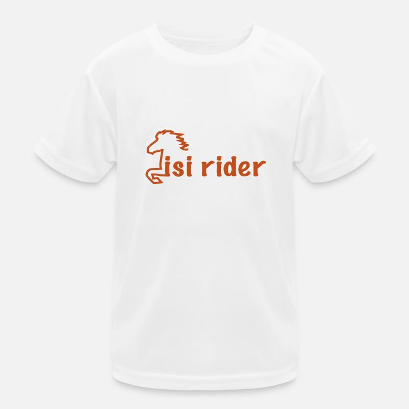 Islande à cheval T-shirt sport Enfant